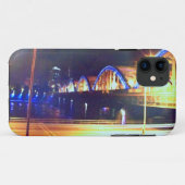 🌌 🌉 🌙 Psychedelic City Nightscape Fabulous Case-Mate iPhone Hülle (Rückseite (Horizontal))