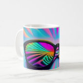 Psychedelic Coffee Tasse (Vorderseite Links)