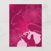 Psychedelic Crochet Postkarte (Vorderseite)