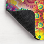 Psychedelic Customized Mousepad, Tie Dye Mousepad (Ecke)