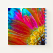 Psychedelic Daisy Romans 12:12 Spiral Notebook Notizblock (Rückseite)