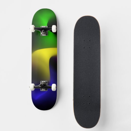 Psychedelic Dark Wave Skateboard (Vorderseite)