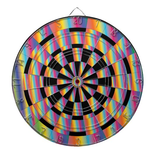 Psychedelic Dartboard Dartscheibe (vorne)