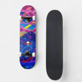 Psychedelic Deck für Skateboard (Vorderseite)