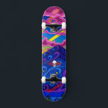 Psychedelic Deck für Skateboard<br><div class="desc">Machen Sie dieses psychedelische Deck für Skateboard zu Ihrem eigenen,  indem Sie Ihren Text hinzufügen. Um auf erweiterte Bearbeitungstools zuzugreifen,  gehen Sie bitte zu "Personalisieren Sie diese Vorlage" und klicken Sie auf "Details",  scrollen Sie nach unten und drücken Sie den Link "Klicken Sie auf,  um die Vorlage anzupassen".</div>