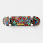Psychedelic Deck für Skateboard (Horizontal)