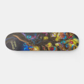 Psychedelic Deck für Skateboarder Skateboard (Horizontal)