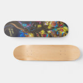 Psychedelic Deck für Skateboarder Skateboard (Horizontal)