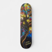 Psychedelic Deck für Skateboarder Skateboard (Vorne)