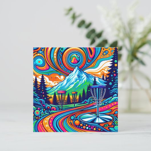 Psychedelic Disk Golf Course (Stehend Vorderseite)