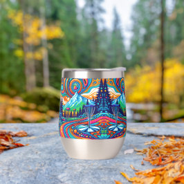 Psychedelic Disk Golf Course