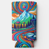 Psychedelic Disk Golf Course Selters Dosenkühler (Vorderseite)