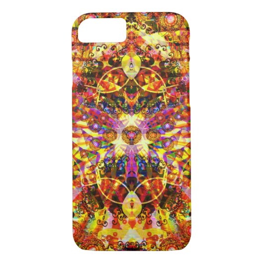 Psychedelic DMT Cool Cat Case-Mate iPhone Hülle (Rückseite)