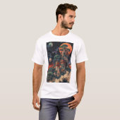 Psychedelic DMT Ukiyo-e Baobab Bonsai Tree T - Shi T-Shirt (Vorne ganz)