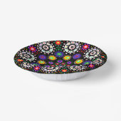 Psychedelic Dot Mandala Pappteller (Gewinkelt)