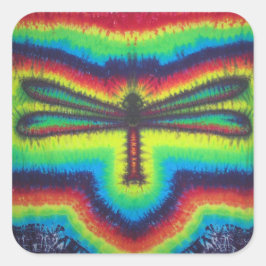 Psychedelic Dragonfly Sticker