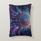 psychedelic dreamcatcher cushion dekokissen (Vorderseite(Vertikal))
