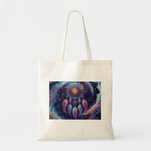 psychedelic dreamcatcher tote bag tragetasche (Vorne)