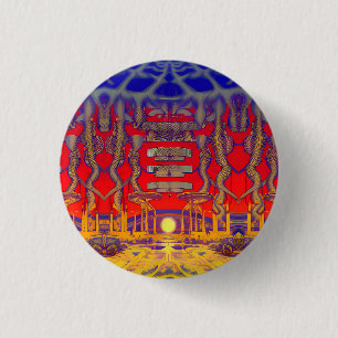 Psychedelic Dreamland Button