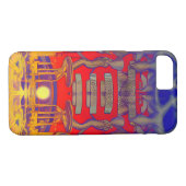 Psychedelic Dreamland Case-Mate iPhone Hülle (Rückseite (Horizontal))