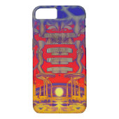 Psychedelic Dreamland Case-Mate iPhone Hülle (Rückseite)