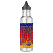 Psychedelic Dreamland Edelstahlflasche (Links)