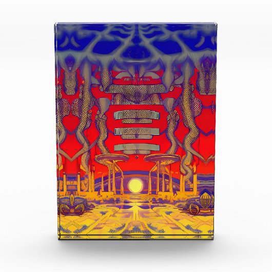 Psychedelic Dreamland Fotoblock (Vorderseite)