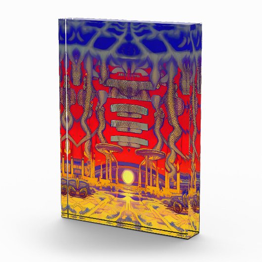 Psychedelic Dreamland Fotoblock (Rechts)