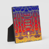 Psychedelic Dreamland Fotoplatte (Vorderseite)