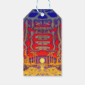 Psychedelic Dreamland Geschenkanhänger (Rückseite)