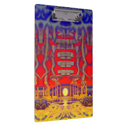 Psychedelic Dreamland Klemmbrett (Rechts)