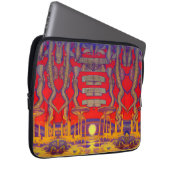 Psychedelic Dreamland Laptopschutzhülle (Vorne Rechts)