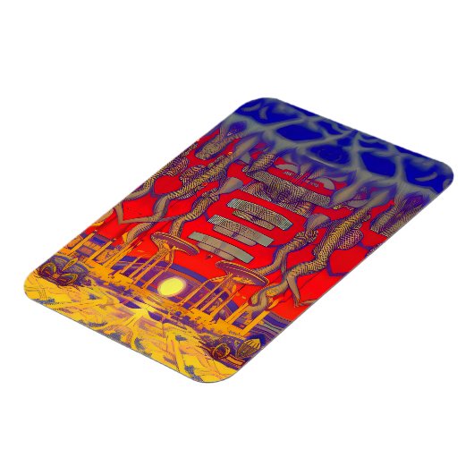 Psychedelic Dreamland Magnet (Linke Seite)