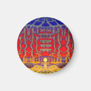 Psychedelic Dreamland Magnet