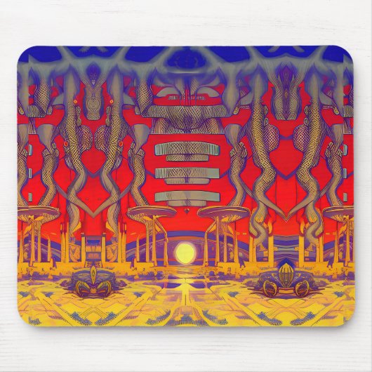 Psychedelic Dreamland Mousepad (Vorne)