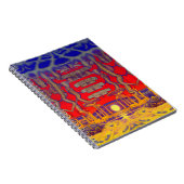 Psychedelic Dreamland Notizblock (Rechte Seite)