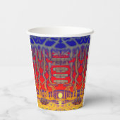 Psychedelic Dreamland Pappbecher (Rückseite)