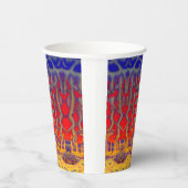 Psychedelic Dreamland Pappbecher (Rechts)