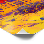 Psychedelic Dreamland Poster (Ecke)