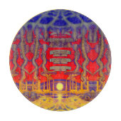 Psychedelic Dreamland Schneidebrett (Vorderseite)