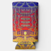 Psychedelic Dreamland Selters Dosenkühler (Rückseite)