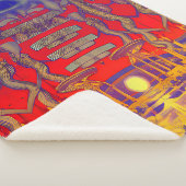 Psychedelic Dreamland Sherpadecke (3/4)