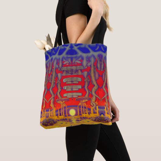 Psychedelic Dreamland Tasche (Von Nahem)