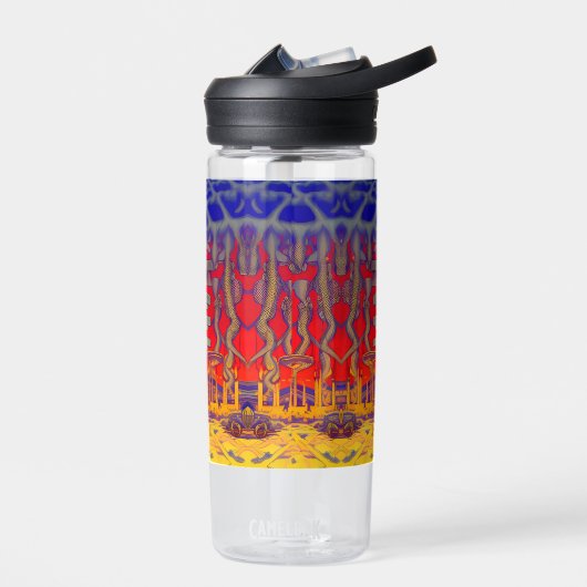 Psychedelic Dreamland Trinkflasche (Links)