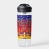 Psychedelic Dreamland Trinkflasche (Vorderseite)