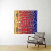 Psychedelic Dreamland Wandteppich (Beispiel (Horizontal))