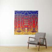 Psychedelic Dreamland Wandteppich (Beispiel)