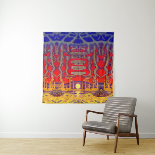 Psychedelic Dreamland Wandteppich (Beispiel)