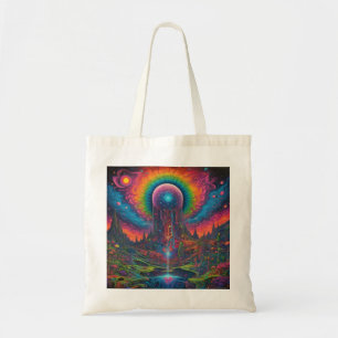 Psychedelic Dreamscape Tragetasche