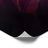 Psychedelic Dreamy Girl - Surrealismus Malerei Poster (Ecke)